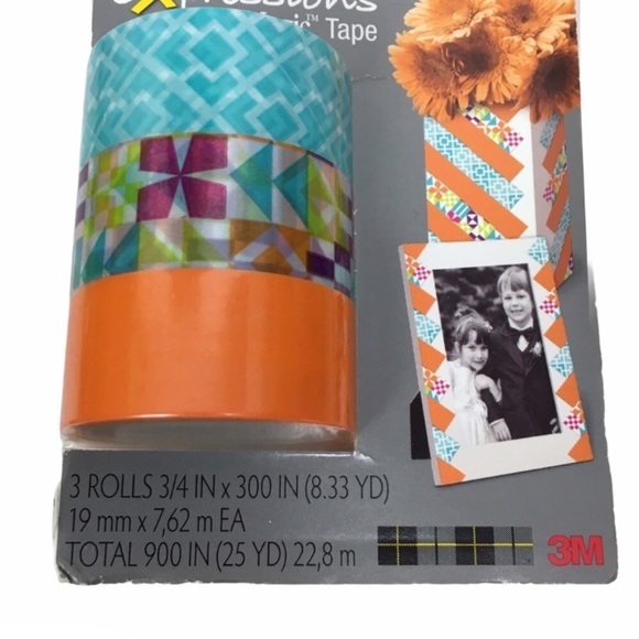 SCOTCH Expressions Magic Tape Washi Matte Write On Planner Accessories Journal - Picture 2 of 6